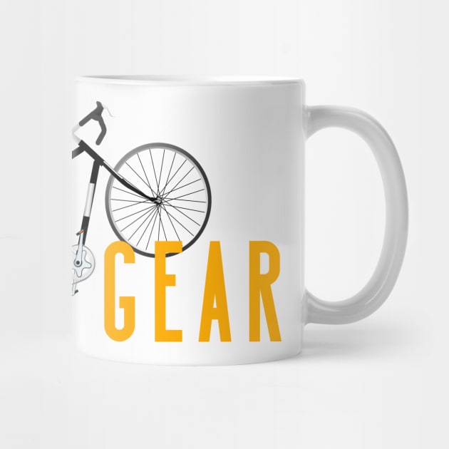 Fixed gear bike by uglypaper